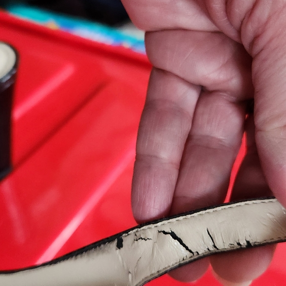 Naturalizer N5 Comfort black peep toe slingback heels - Picture 5 of 16